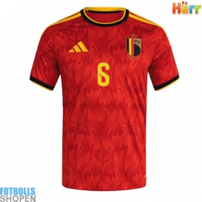 Billiga Belgien Axel Witsel #6 Hemmatröja VM 2026 Kortärmad